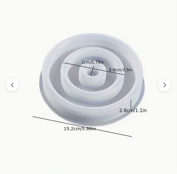 Kerzenhalterform 4 Teilig