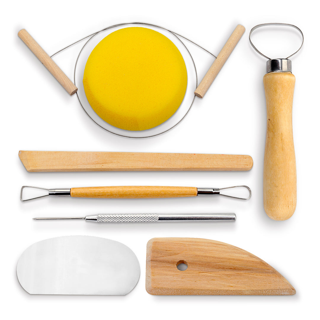 Töpferwerkzeug, Modellierwerkzeug (Set 8 Teile)