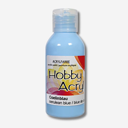 Acrylfarbe Coelinblau