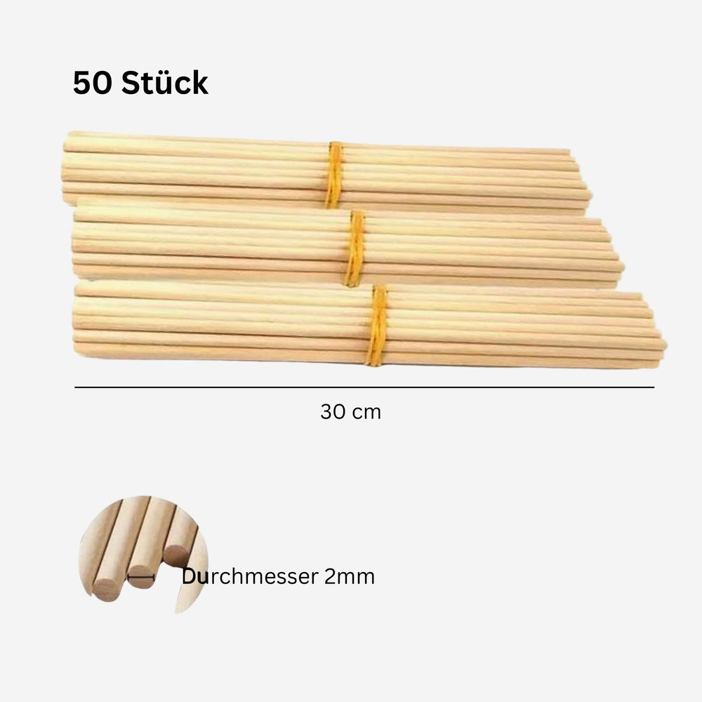 Holzstäbe