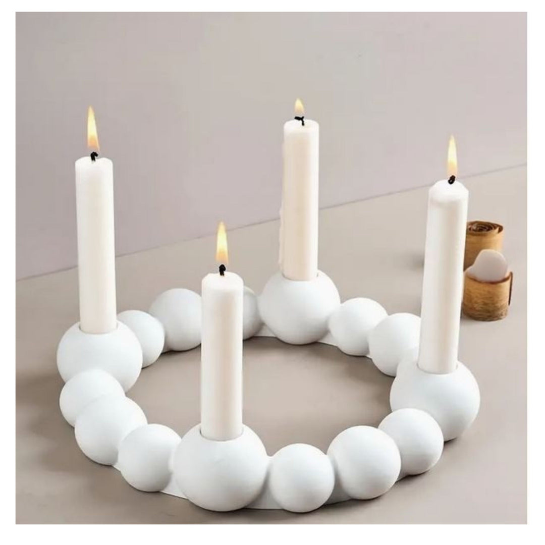 Adventskranz Kugeln