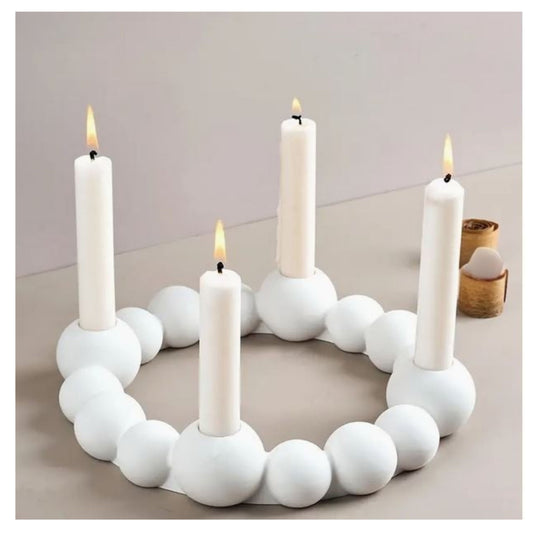 Adventskranz Kugeln