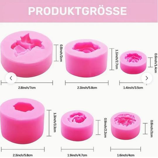 Silikonformen Dekoration