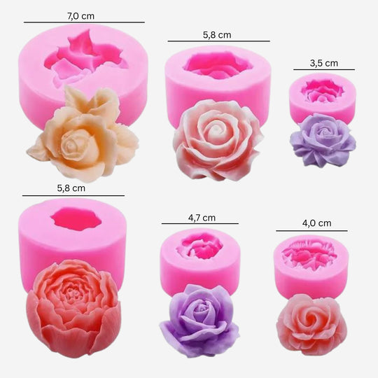 Silikonformen Dekoration