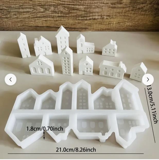 Silikonformen Dekoration