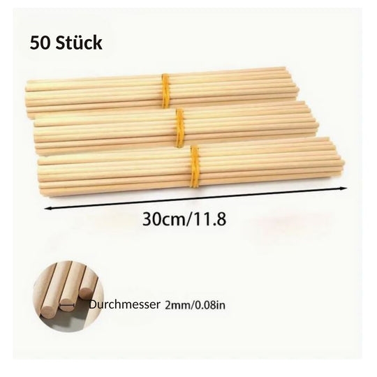 Holzstäbe