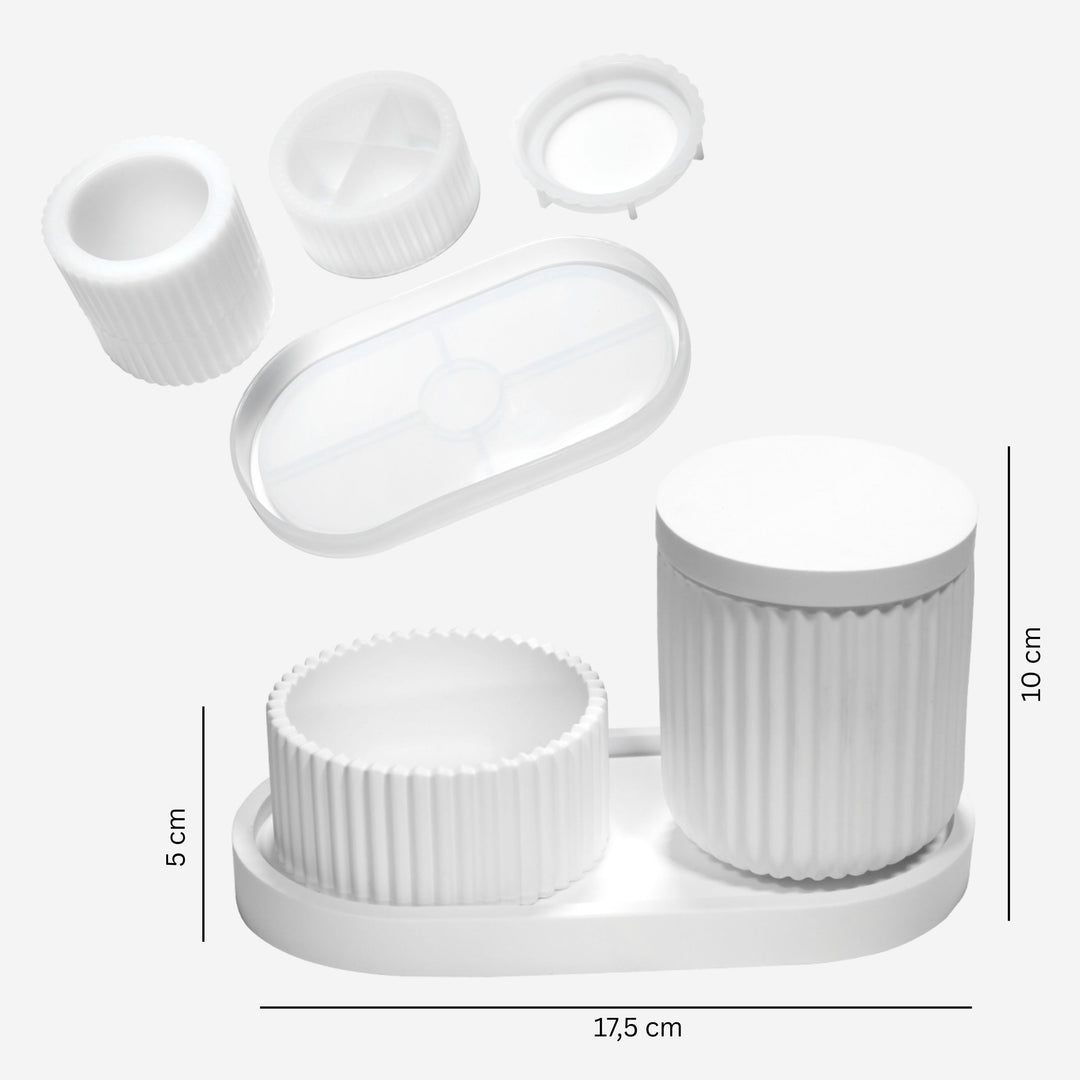 Silikonformen Vasen/Dosen/Schalen