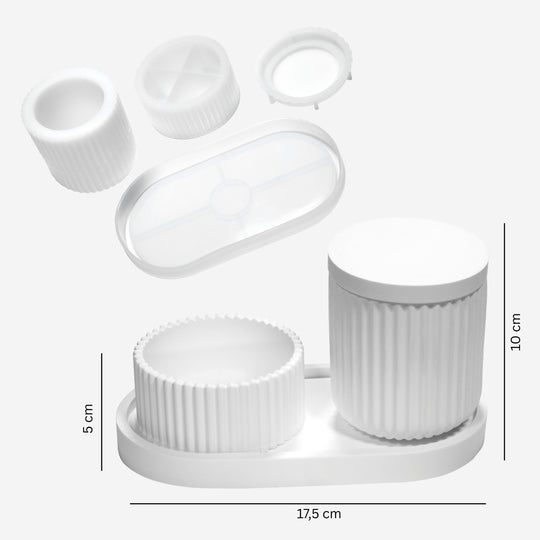 Silikonformen Vasen/Dosen/Schalen