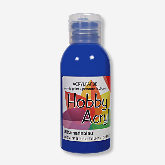Acrylfarbe Ultramarinblau